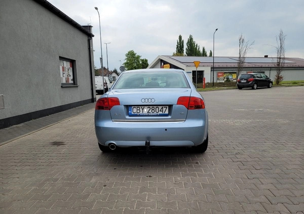 Audi A4 cena 17900 przebieg: 33500, rok produkcji 2007 z Żory małe 211